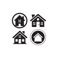 house icon set