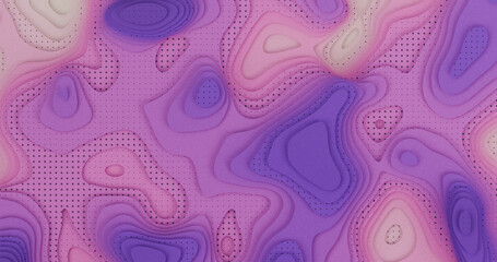 Layered Topography abstract pattern with waves