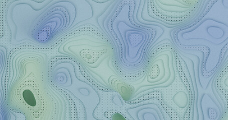 Layered Topography abstract pattern with waves