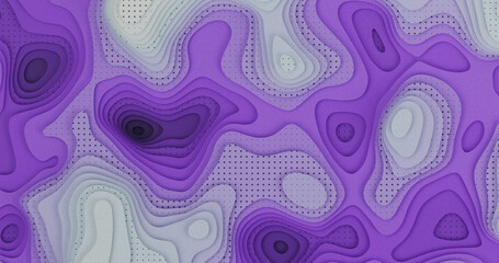 Layered Topography abstract pattern with waves