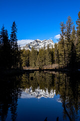 reflection in the lake
