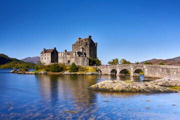 chateau d'eilean donan en ecosse