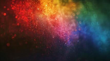 Obraz premium Abstract Background with Rainbow Hues and Glitter