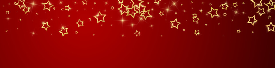 Christmas stars vector overlay.