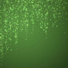 Snowfall overlay christmas background. Subtle