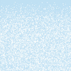 Falling snowflakes christmas background. Subtle