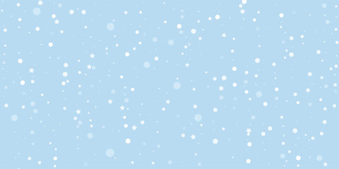 Fototapeta premium Beautiful snowfall christmas background. Subtle