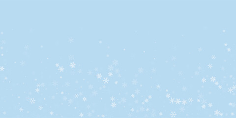 Beautiful snowfall christmas background. Subtle