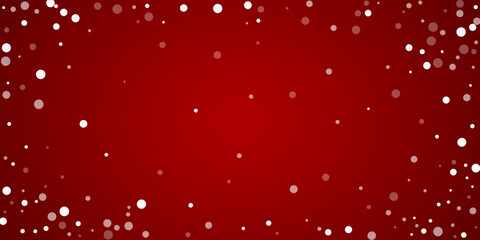 Obraz premium Snowfall overlay christmas background. Subtle