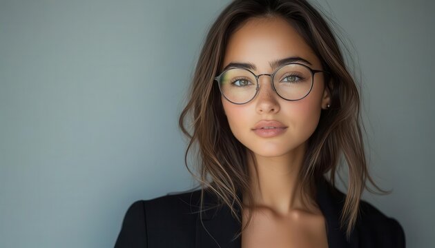 A professional branding photo session in a minimalist studio, featuring clean lines, soft lighting, and stylish, contemporary outfits  Minimalist  Soft Lighting  Photography