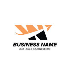 W Travel Logo: Capital 'W' with Airplane and Arrow, Symbolizing Business Growth and Upward Momentum.