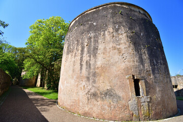 Metz, France. The ramparts of Fort de Bellecroix, the banks of the Moselle and Seille rivers. May 11, 2024.