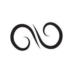 infinity line loop logo