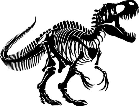 tyrannosaurus rex skeleton
