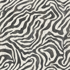 Stylish abstract black and white animal print pattern perfect for modern home decor and fashion accessories