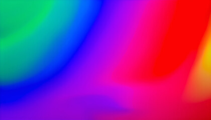 Obraz premium Vibrant Gradient Spectrum: Abstract Digital Artwork Featuring Smooth Color Transitions Ideal for Copy Space, Text, and Graphic Design, Offering a Dynamic, Energetic Visual Resource for Modern Projects