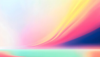 Vibrant Gradient Spectrum: Abstract Digital Artwork Featuring Smooth Color Transitions Ideal for Copy Space, Text, and Graphic Design, Offering a Dynamic, Energetic Visual Resource for Modern Projects