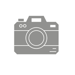 camera icon vector simple design illustration 