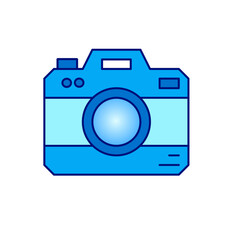 camera icon vector simple design illustration 