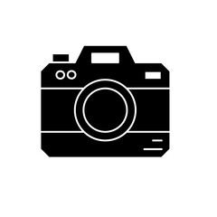 camera icon vector simple design illustration 