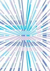 The image of the radius uses blue and green tones as the background.
