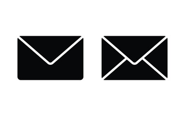 Envelope icon, mail icon, email sign vector