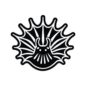 recommend clip art: nudibranch sea animal vector logo design