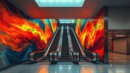 Escalator Art