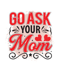 Mother's Day t-shirt design