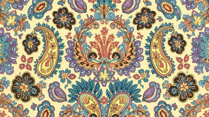 pattern with paisley