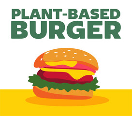 Happy plant-based burger day with delicious vegan burgers