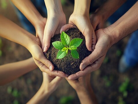 A team of professionals discussing sustainable business practices, focusing on minimizing environmental impact and promoting green initiatives.