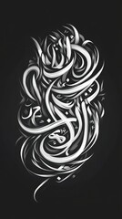 Fototapeta premium Abstract Arabic Calligraphy.