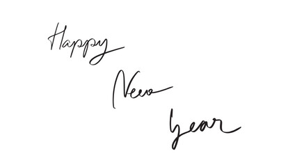 happy new year 2024 2025 2026 time calendar december black dark color merry christmas xmas calligraphy script invitation winter season party christmas party creative modern sign symbol decoration art