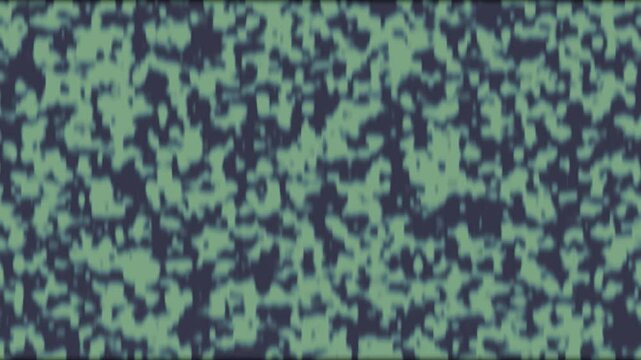 Abstract camouflage animated pattern in green and blue shades, ideal for backgrounds, textiles, fashion design, and military themed projects.