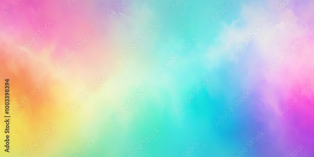 Wall mural abstract background with soft and blending pastel colors in a dreamy gradient