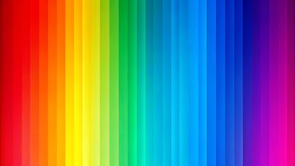 Vertical stripes of vibrant colors, creating a spectrum of hues, showcasing the full rainbow of colors from red to purple.