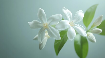 Fototapeta premium Delicate White Flowers