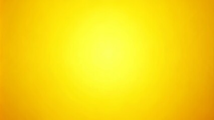 Bright Yellow Gradient Background with Subtle Light Center