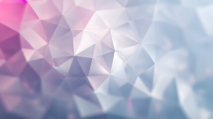 Obraz premium Abstract Soft Pastel Polygonal Background with Light and Subtle Gradient_5