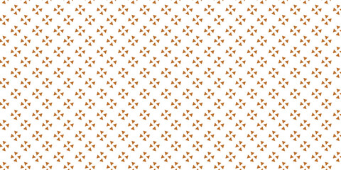 Golden seamless pattern. Gold and white vector floral texture. Abstract geometric background.	