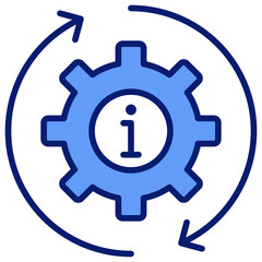 Update Icon Blue Color Icon