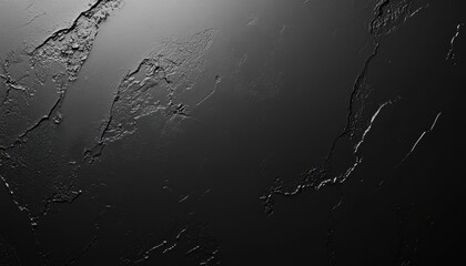 Abstract Black Texture with Jagged Lines and Subtle Shine