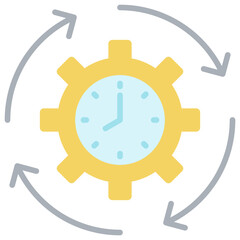 Process Icon Flat Icon