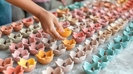 Preserving Traditions: Crafting and Painting Handmade Clay Diyas for Diwali Celebrations