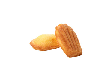 PNG, Madeleine cakes, isolated on white background