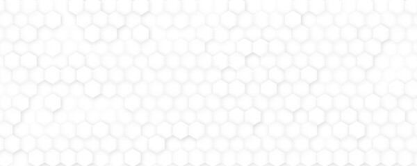 Hexagon ornament pattern - seamless geometric background. honeycomb on a white background. Isometric geometry.