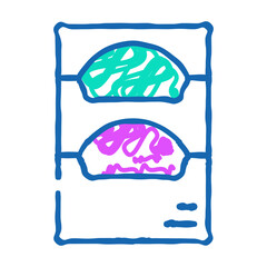 light filters doodle icon sketch vector. light filters sign. isolated symbol illustration