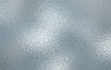 Soft blue gray foil glass texture background. Abstract gradient bright light reflection and shiny rough texture surface. Glass effect background