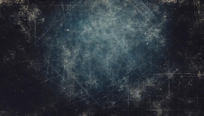 ビンテージ テクスチャ スクラッチ ダメージ レトロ 青色 暗い 背景 劣化 粗い 表面 風化 インダストリアル ラフ 模様 錆びた 雰囲気 アブストラクト 荒れた グランジ